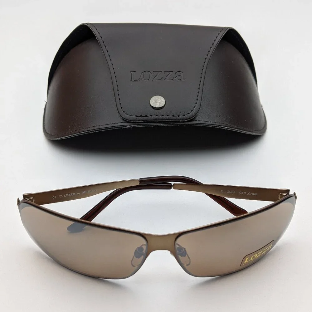 🕶️Lozza SL2034 COL.0H66 Sunglasses 70/20 125 | EUBOX9🕶️